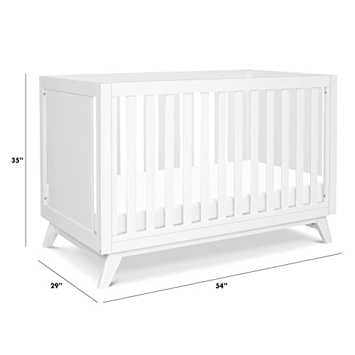 DaVinci Otto 3-in-1 Convertible Crib in White, Greenguard Gold Certified