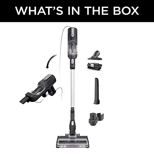 Shark HS152AMZ Corded Stick Vacuum Ultralight Pet Plus, Black/Lavender, Magenta