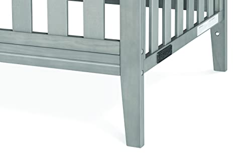Child Craft Atwood 4-in-1 Convertible Baby Crib (Lunar Gray)
