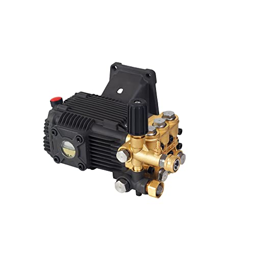 Canpump Pressure Washer Triplex Pump, 3600 psi at 4.8 gpm, 1-inch Horizontal Shaft