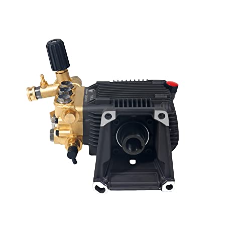 Canpump Pressure Washer Triplex Pump, 3000 psi at 4.0 gpm, 1-inch Horizontal Shaft