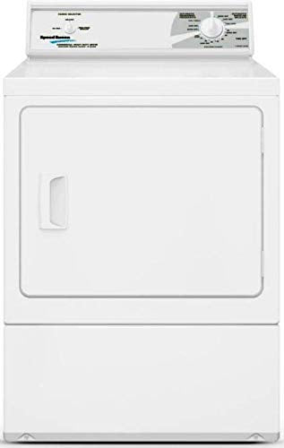 Speed Queen Top Load LWN432SP115TW01 26"" Washer with Front Load LDE30RGS173TW01 27"" Electric Dryer Commercial Laundry Pair in White