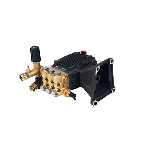 Canpump Pressure Washer Triplex Pump, 3000 psi at 4.0 gpm, 1-inch Horizontal Shaft