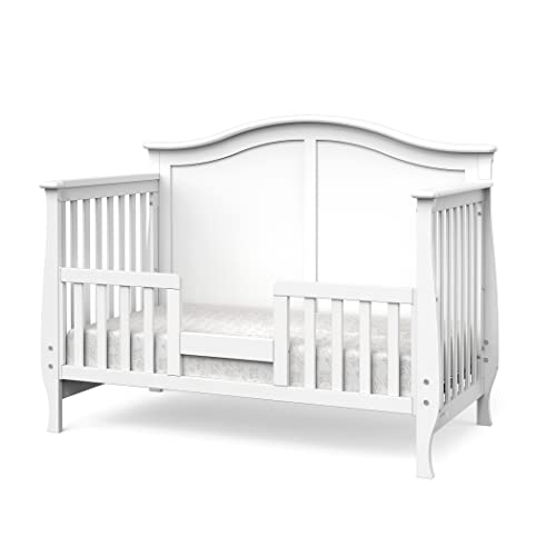 Child Craft Camden 4-in-1 Convertible Crib, Matte White