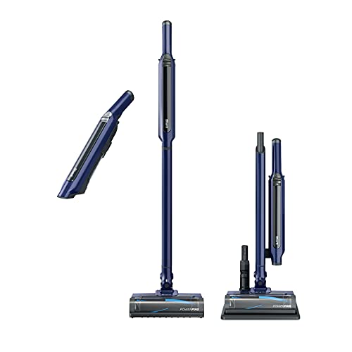 Shark WS633 Cordless Stick & Handheld Vacuum Combo WANDVAC System Pet Pro 3-in-1 Ultra-Lightweight Powerful with Charging Dock & Motorized Hand Tool, Royal Blue, Navy