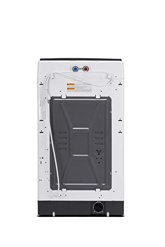 Helohome Portable Washing Machine, Full-Automatic Compact Washer with Wheels, 1.6 cu. ft, 11 lbs capacity with 6 Wash Programs Washer, Spin dry with Drain Pump, For Apartment, Dorm, RV, Camping.