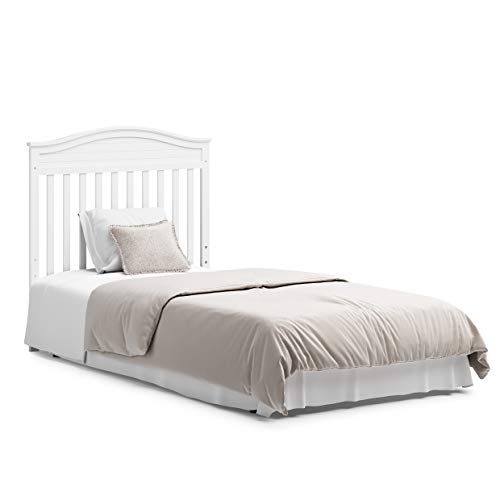 Graco Stella 4-in-1 Convertible Mini Crib (White) – GREENGUARD Gold Certified, Converts to Daybed and Twin-Size Bed, Includes Bonus 2.75-inch Mini Crib Mattress, Mini Crib with Mattress Included
