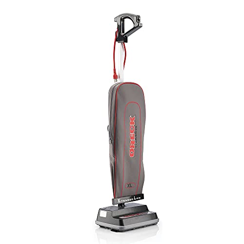 Oreck Commercial U2000RB2L-1 LEED-Compliant Upright Vacuum, Grays