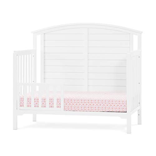 Forever Eclectic Hampton Curve-Top 4-in-1 Convertible Baby Crib