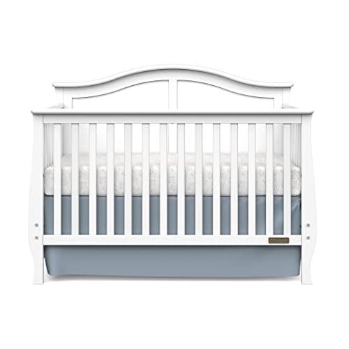 Child Craft Camden 4-in-1 Convertible Crib, Matte White