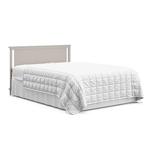 Storkcraft Timeless 5-in-1 Convertible Crib with Bonus - Transforms into Playhouse - Converts to Toddler Bed, Full-Size Bed Mattress Not Included, Brushed Fog