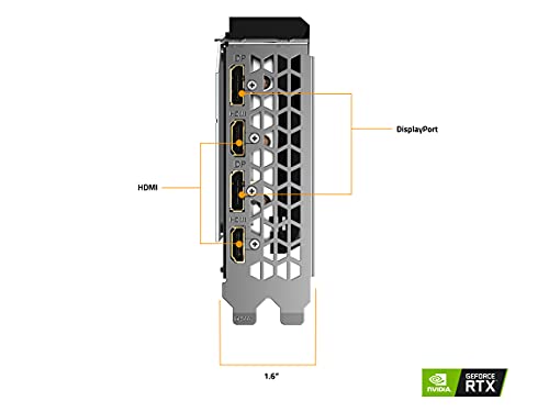 GIGABYTE GeForce RTX 3060 Gaming OC 12G (REV2.0) Graphics Card, 3X WINDFORCE Fans, 12GB 192-bit GDDR6, GV-N3060GAMING OC-12GD REV2.0 Video Card