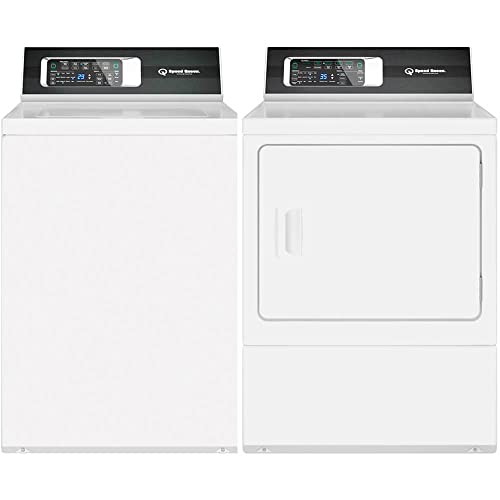 Speed Queen TR7003WN 26" Top Load Washer with 3.2 cu. ft. Capacity, 840 RPM Max Spin Speed, Digital Controls, Stainless Steel Tub, in White (8 Wash Cycles)