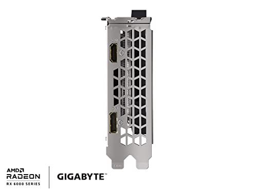 GIGABYTE Radeon RX 6400 Eagle 4G Graphics Card, WINDFORCE 2X Cooling System, 4GB 64-bit GDDR6, GV-R64EAGLE-4GD Video Card