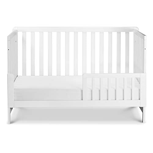 Carter's by DaVinci Colby 4-in-1 Low-Profile Convertible Crib in White, Greenguard Gold Certified