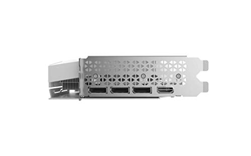 ZOTAC GAMING GeForce RTX™ 3060 AMP White Edition 12GB GDDR6 192-bit 15 Gbps PCIE 4.0 Gaming Graphics Card, IceStorm 2.0 Cooling, Active Fan Control, Freeze Fan Stop ZT-A30600F-10P