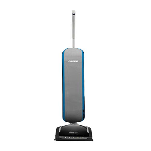 Oreck HEPA Swivel Bagged Upright Vacuum Cleaner, Lightweight, For Carpet and Hard Floor, UK30305PC, Blue
