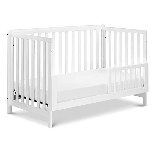 Carter's by DaVinci Colby 4-in-1 Low-Profile Convertible Crib in White, Greenguard Gold Certified