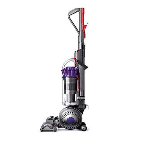 Dyson Slim Ball Multi Floor Animal Upright Vacuum Cleaner: HEPA Filter, Bagless Ergonomic, Height Adjustment, Telescopic Handle, Carpet/Edge Cleaning, Cyclonic,Purple + Sponge Cloth