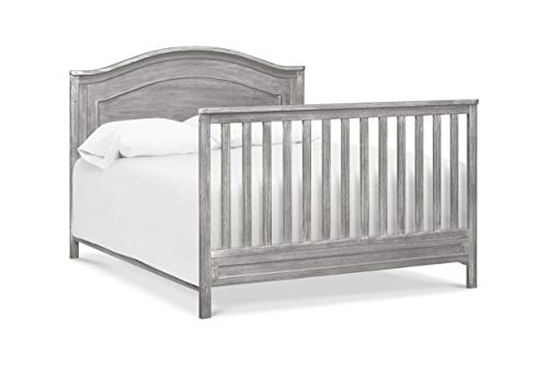 DaVinci Charlie 4-in-1 Convertible Crib in Cottage Grey, Greenguard Gold Certified