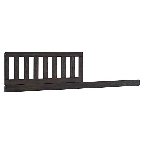 Simmons Kids Asher 6-in-1 Convertible Crib with Toddler Rail, Greenguard Gold Certified, Rustic Grey