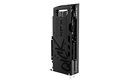 XFX Speedster QICK308 Radeon RX 6600 XT Black Gaming Graphics Card with 8GB GDDR6 HDMI 3xDP, AMD RDNA 2 RX-66XT8LBDQ