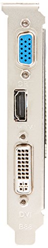 VisionTek Radeon 5450 2GB DDR3 (DVI-I, HDMI, VGA) Graphics Card - 900861,Black/Red