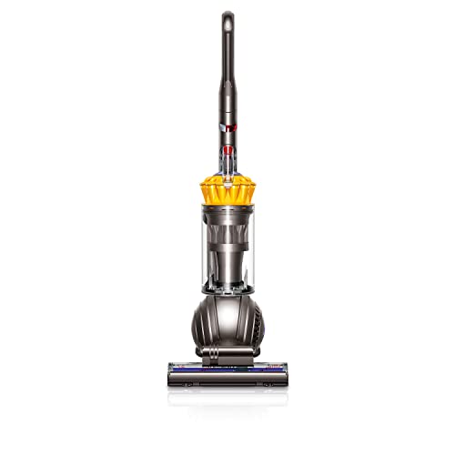 Dyson Ball Total Clean Upright Vacuum Cleaner I Bagless I HEPA Filtration I Washable Filter I Self Adjusting Cleaner Head I Instant Release Wand I Hygienic Bin Emptying I Iron/Yellow + USB-C Adapter