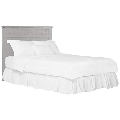 Sweetpea Baby Fairview 4-in-1 Convertible Crib in Silver Grey Pearl, Greenguard Gold Certified