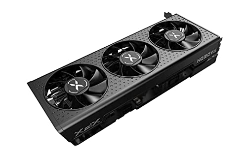 XFX Speedster QICK308 Radeon RX 6600 XT Black Gaming Graphics Card with 8GB GDDR6 HDMI 3xDP, AMD RDNA 2 RX-66XT8LBDQ