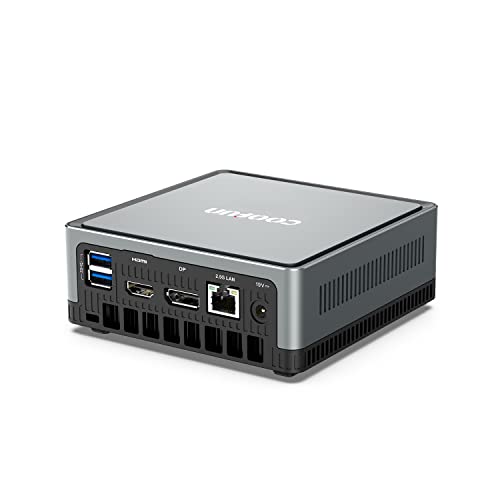 COOFUN UM350 Mini PC Windows 11 Pro 16 GB RAM 256 GB PCIe SSD AMD Ryzen 5 3550H Mini Desktop Computers, Radeon Vega 8 Graphics, Dual-Band Wi-Fi, 4K HDMI/DisplayPorts/USB-C Mini Gaming PC