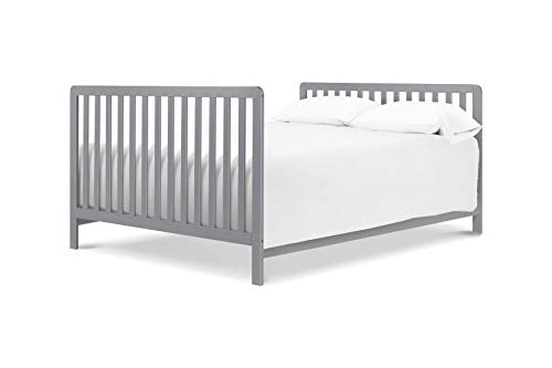 Carter's by DaVinci Colby 4-in-1 Convertible Crib with Trundle Drawer in Grey, Greenguard Gold Certified, Undercrib Storage