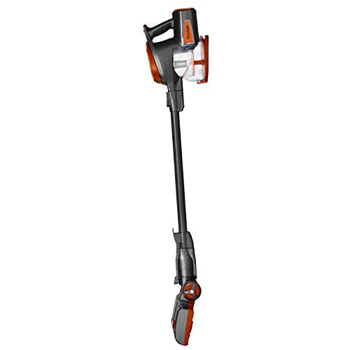 Shark HV302 Rocket Pet Corded Stick Vacuum, Lightweight with Swivel Steering for Carpets & Hard Floors, Converts to Hand Vacuum, Includes Crevice Tool, Pet Multi-Tool & Precision Duster, Orange