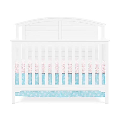 Forever Eclectic Hampton Curve-Top 4-in-1 Convertible Baby Crib