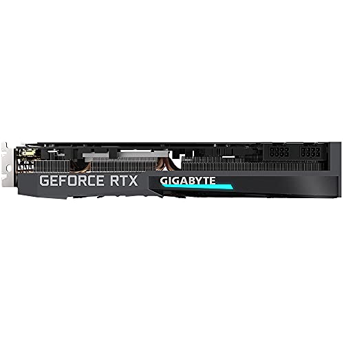 GIGABYTE GeForce RTX 3070 Ti Eagle OC 8G Graphics Card, WINDFORCE 3X Cooling System, 8GB 256-bit GDDR6X, GV-N307TEAGLE OC-8GD Video Card
