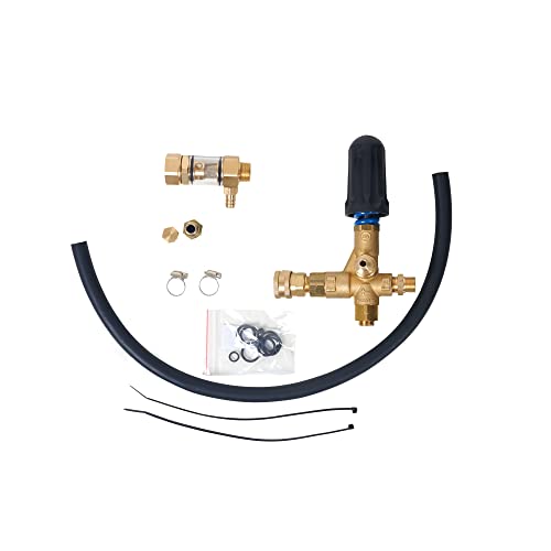 Canpump Pressure Washer Triplex Pump with Premium Bypass, 3600 psi at 4.94 gpm, 24 mm Solid Shaft