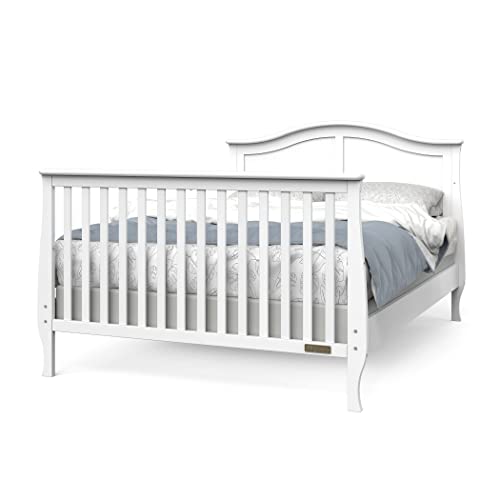 Child Craft Camden 4-in-1 Convertible Crib, Matte White