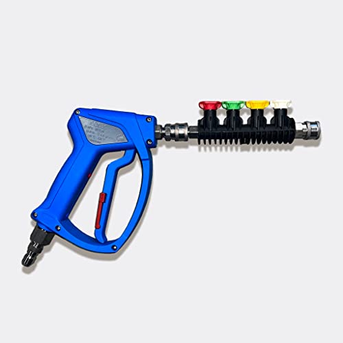 Gold Label Detailing MTM Acqualine SGS35 with Stainless Steel Mini Lance, Quick Connects and Four Pressure Washer Nozzles
