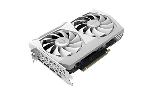 ZOTAC GAMING GeForce RTX™ 3070 Twin Edge OC White Edition LHR 8GB GDDR6 256-bit 14 Gbps PCIE 4.0 Gaming Graphics Card, IceStorm 2.0 Advanced Cooling, White LED Logo Lighting, ZT-A30700J-10PLHR