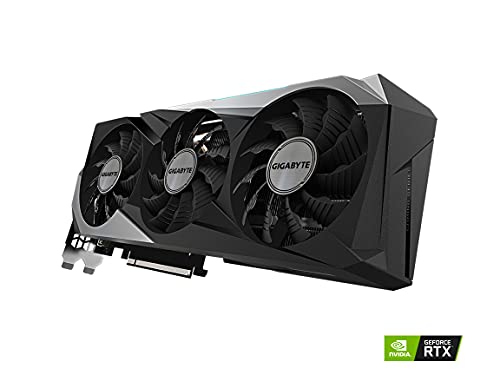GIGABYTE GeForce RTX 3070 Gaming OC 8G (REV2.0) Graphics Card, 3X WINDFORCE Fans, LHR, 8GB 256-bit GDDR6, GV-N3070GAMING OC-8GD REV2.0 Video Card