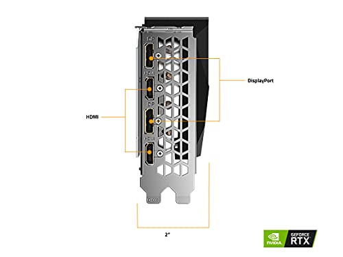 GIGABYTE GeForce RTX 3070 Gaming OC 8G (REV2.0) Graphics Card, 3X WINDFORCE Fans, LHR, 8GB 256-bit GDDR6, GV-N3070GAMING OC-8GD REV2.0 Video Card