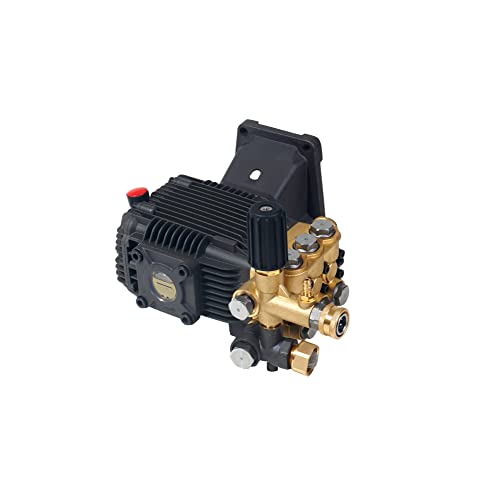 Canpump Pressure Washer Triplex Pump, 3000 psi at 4.0 gpm, 1-inch Horizontal Shaft