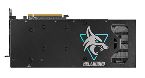 PowerColor Hellhound AMD Radeon RX 6700 XT Gaming Graphics Card with 12GB GDDR6 Memory, Powered by AMD RDNA 2, Raytracing, PCI Express 4.0, HDMI 2.1, AMD Infinity Cache