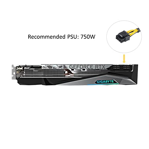 GIGABYTE GeForce RTX 3090 GAMING OC NON-LHR Graphics Card 24GB 384-Bit GDDR6X PCI Express 4.0 WINDFORCE 3X Cooling 2x HDMI 2.1 3x DisplayPort 1.4a w/ Mt HDMI Cable - OEM (Renewed)