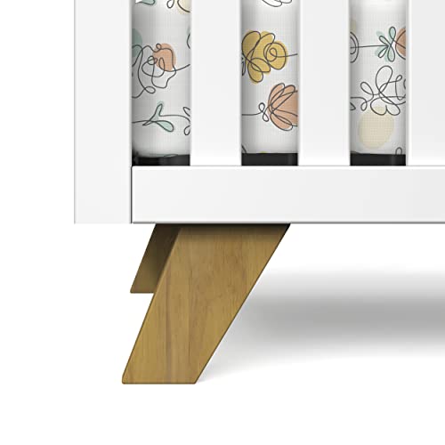 Child Craft SOHO 4-in-1 Convertible Crib by Child Craft, White/Natural