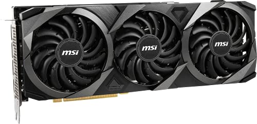 MSI Gaming GeForce RTX 3080 LHR 12GB GDRR6X 384-Bit HDMI/DP Nvlink Torx Fan 3 Ampere Architecture OC Graphics Card (RTX 3080 Ventus 3X Plus 12G OC LHR)