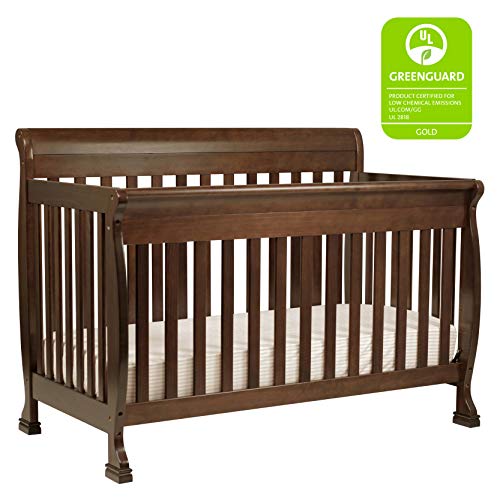 DaVinci Kalani 4-in-1 Convertible Crib in Espresso, Greenguard Gold Certified