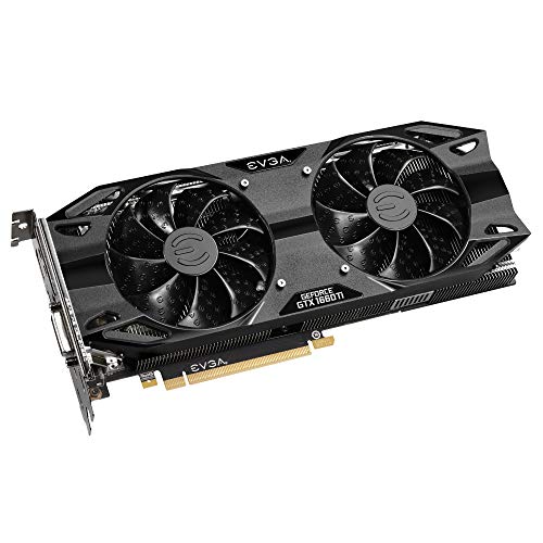 EVGA GeForce GTX 1660 Ti XC Ultra Gaming, 6GB GDDR6, HDB Fan Graphics Card 06G-P4-1267-KR