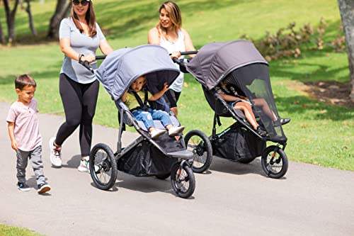 Joovy Zoom Lightweight Jogging Stroller, Slate