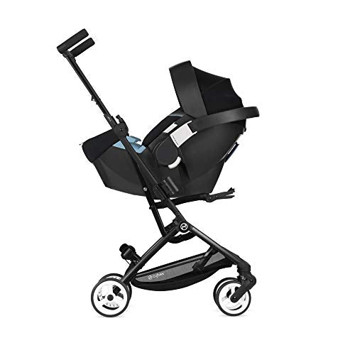 Cybex Libelle Stroller UltraLightweight Stroller Small Fold Stroller Hand Luggage Compliant Compact Stroller Fits Car Seats Sold Separately Infants 6 Months+, Deep Black